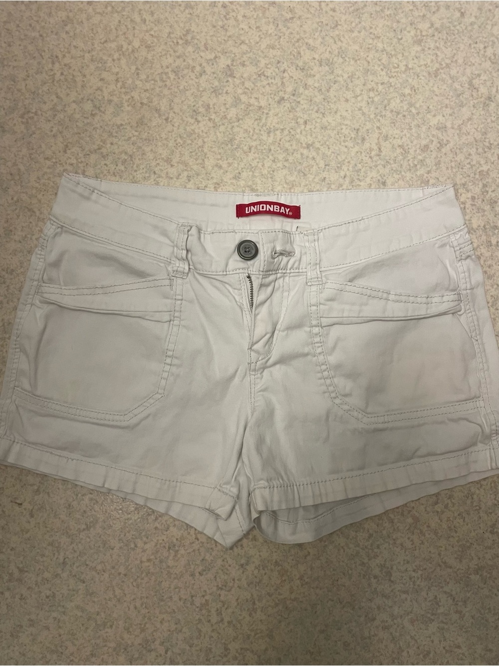 UNIONBAY White Women's Casual Jean Shorts